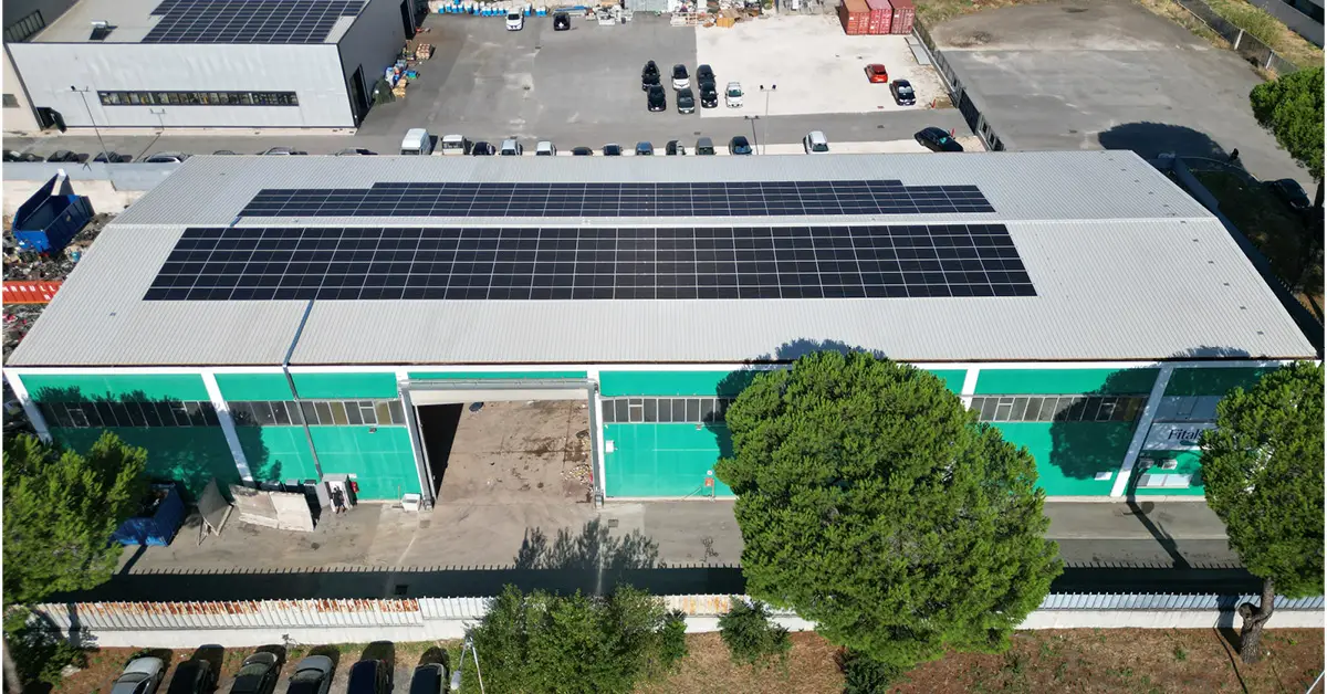 impianto fotovoltaico industriale 135 kw