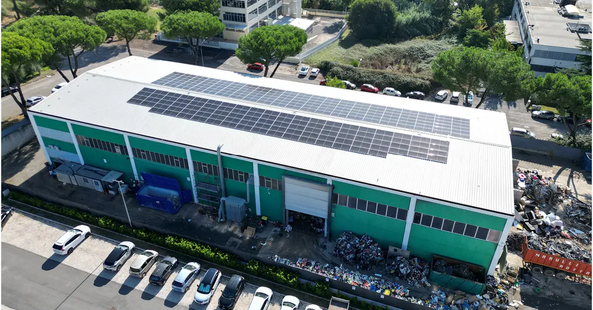 impianto fotovoltaico industriale 135 kw