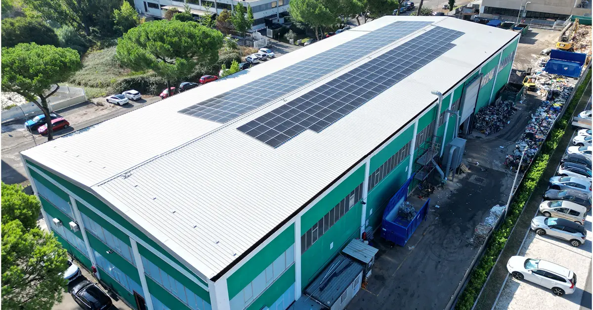 impianto fotovoltaico industriale 135 kw