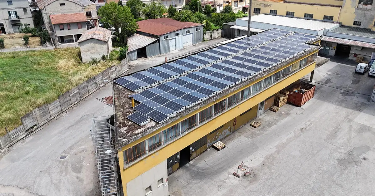 Impianto Fotovoltaico Industriale 432 kWp