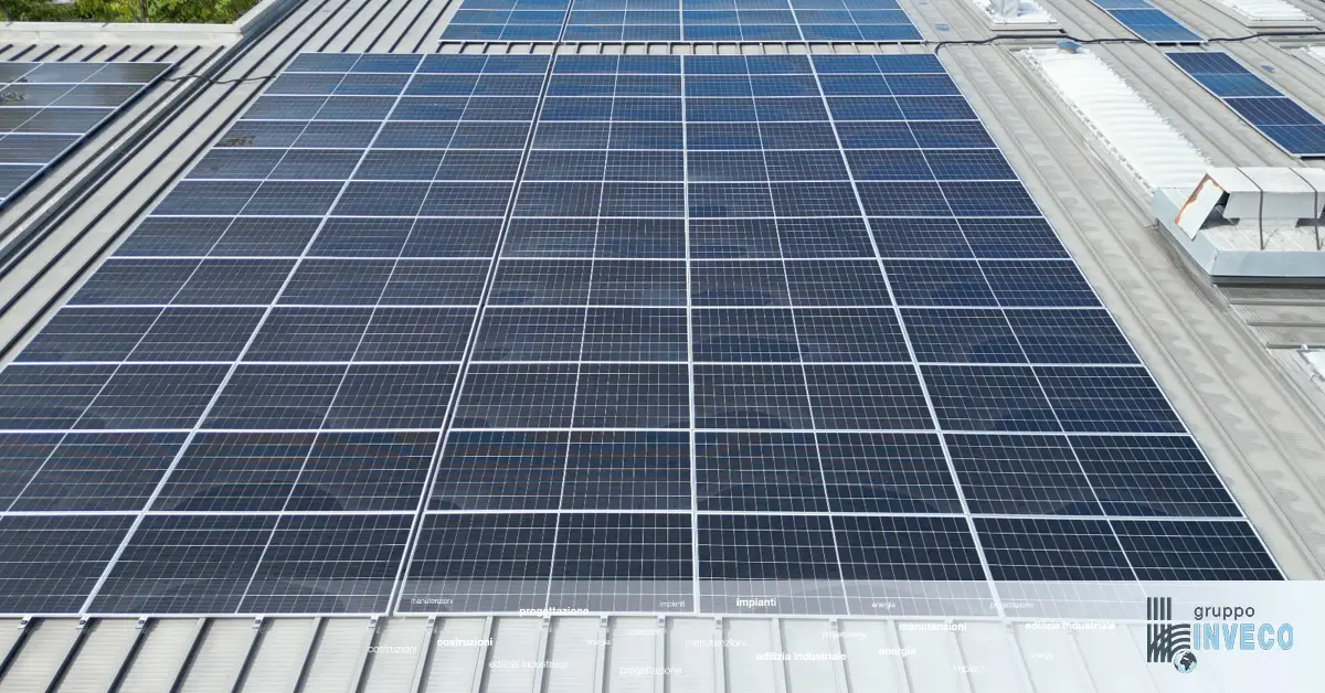 fotovoltaico su copertura industriale