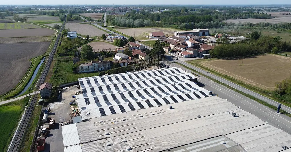 Impianto Fotovoltaico Industriale 387 kWp