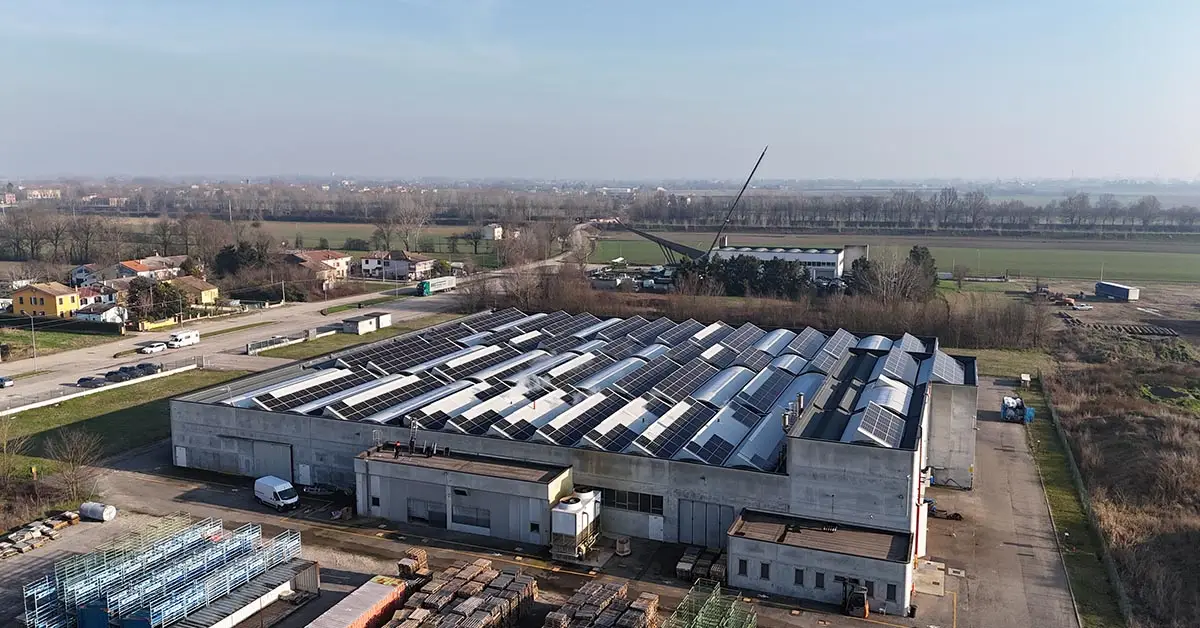 Impianto Fotovoltaico Industriale 424 kWp