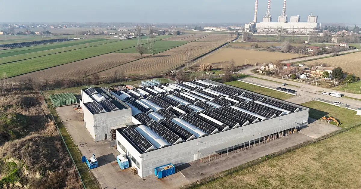 Impianto Fotovoltaico Industriale 424 kWp