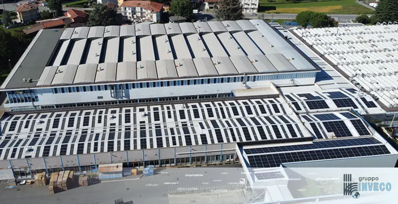 Impianto fotovoltaico industriale: Dayco Europe