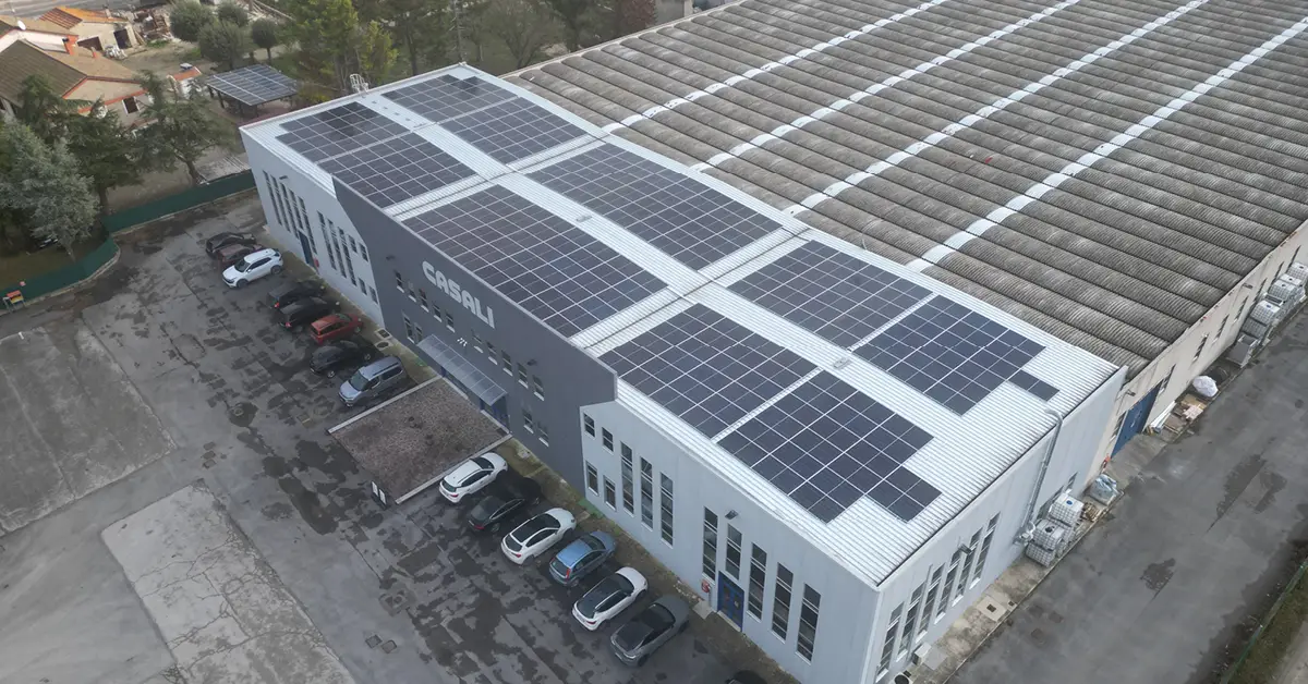 fotovoltaico su copertura aziendale