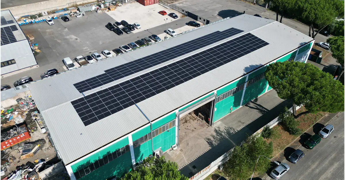 impianto fotovoltaico industriale 135 kw