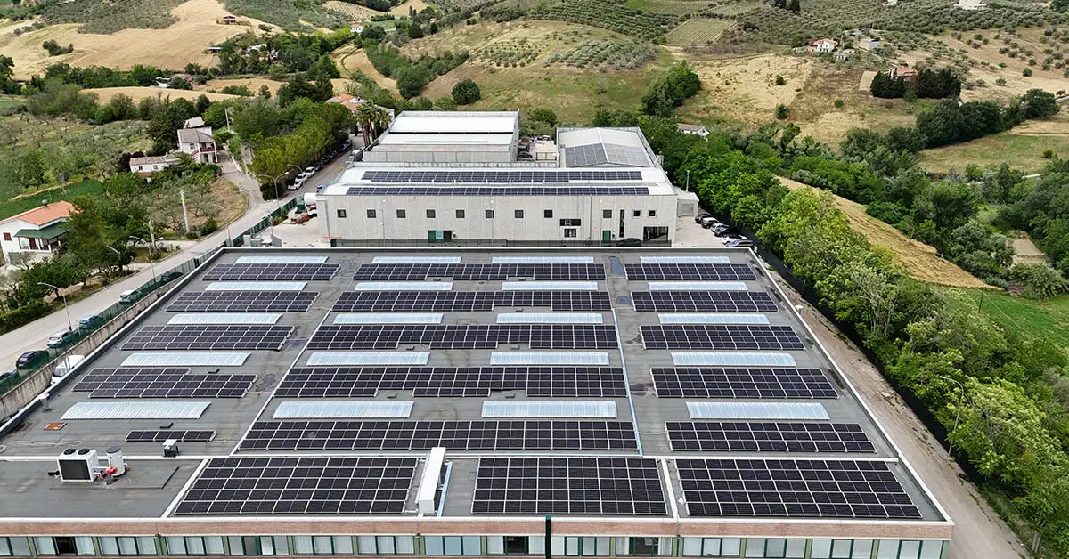 Impianto Fotovoltaico Industriale 350,15 kWp