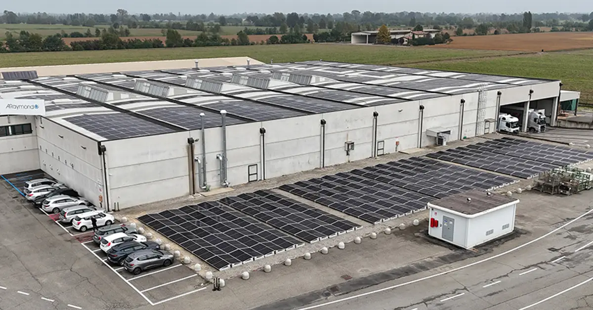 Impianto Fotovoltaico Industriale 842 kWp