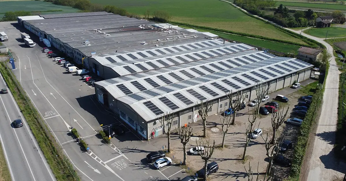 Impianto Fotovoltaico Industriale 387 kWp