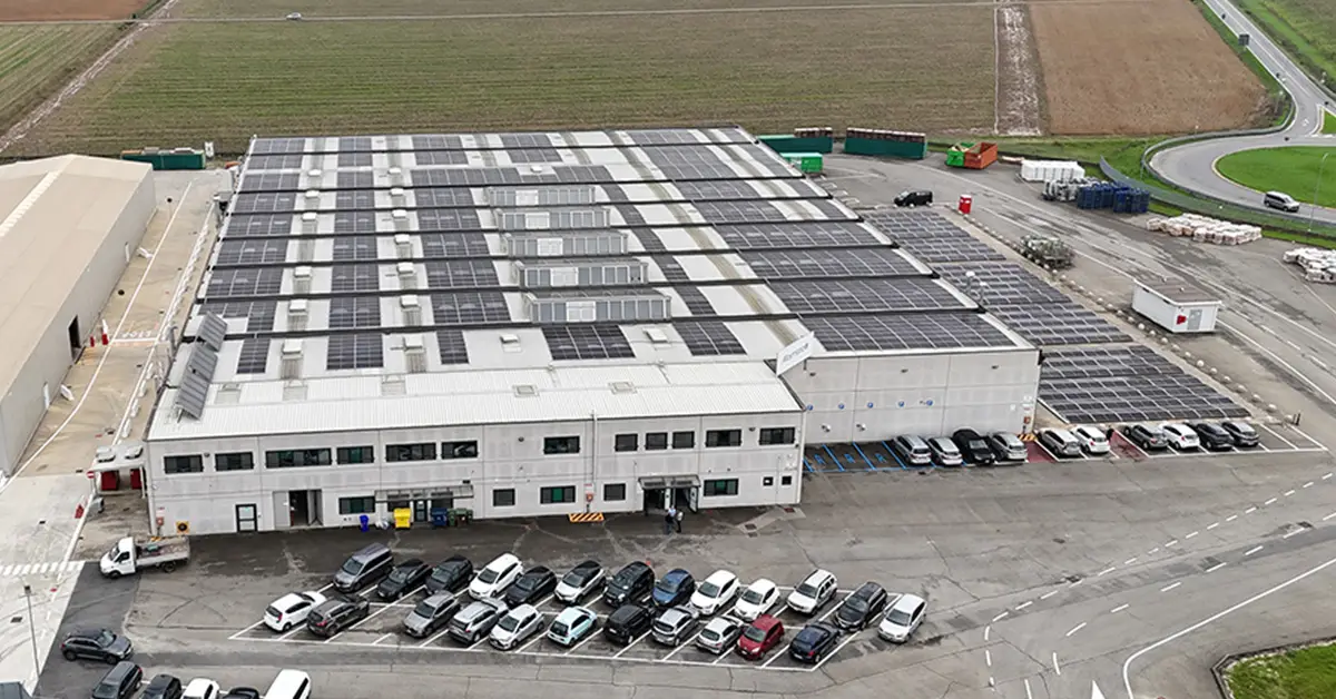 Impianto Fotovoltaico Industriale 842 kWp
