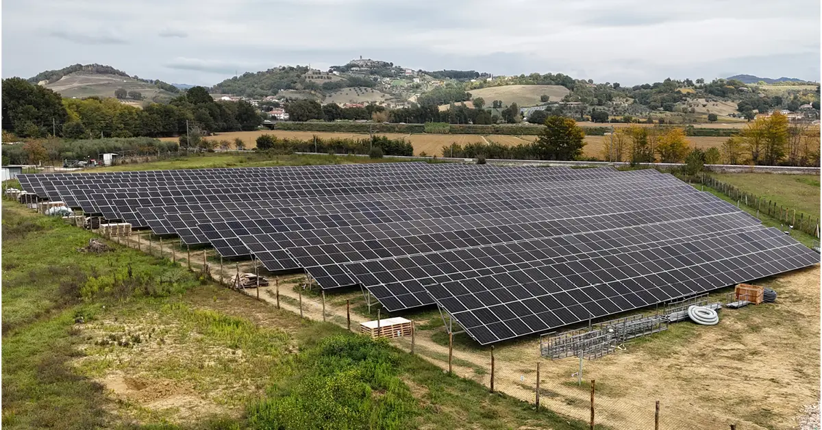 impianto fotovoltaico a terra perugia