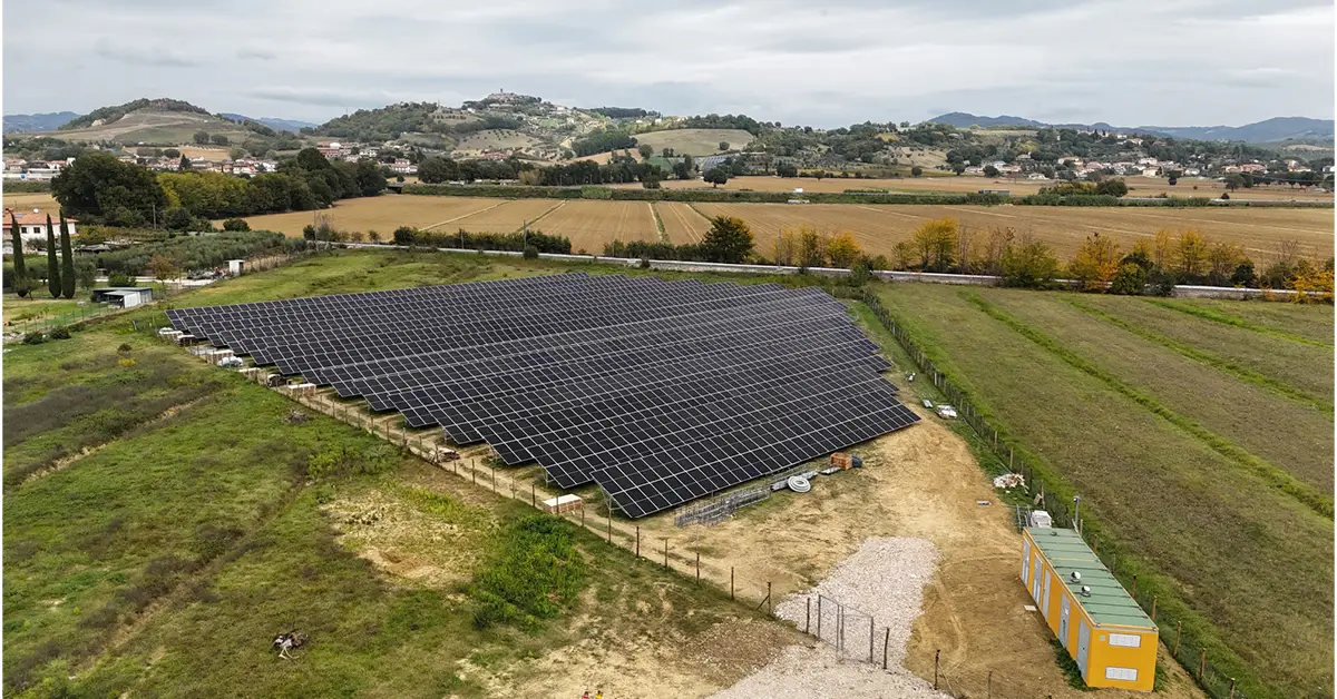 impianto fotovoltaico a terra perugia