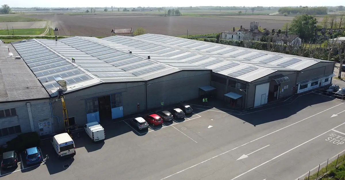 Impianto Fotovoltaico Industriale 387 kWp