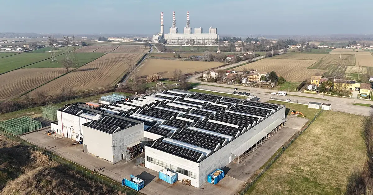 Impianto Fotovoltaico Industriale 424 kWp