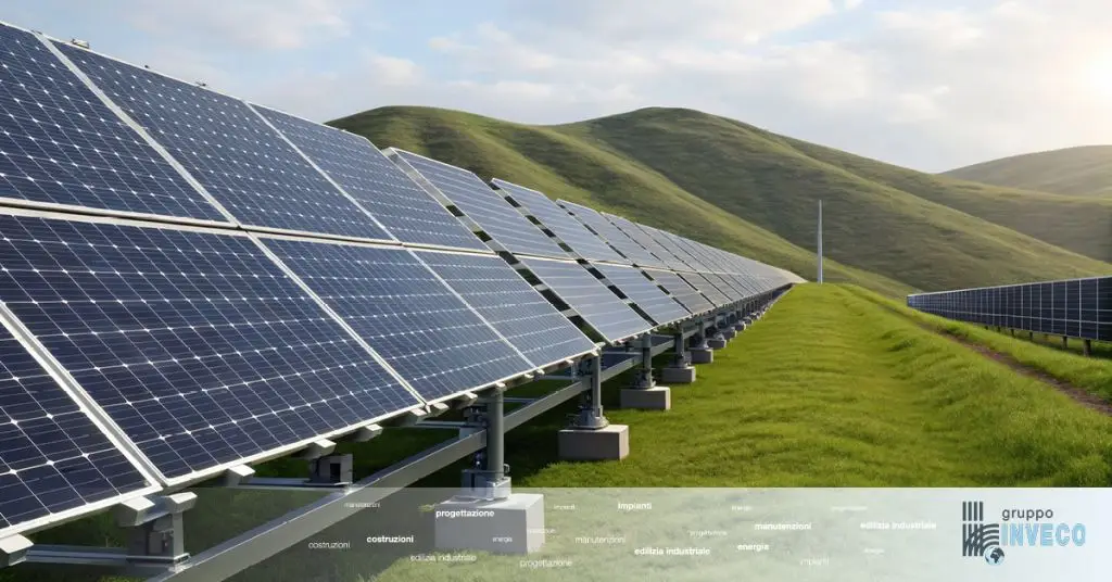 fotovoltaico industriale a terra