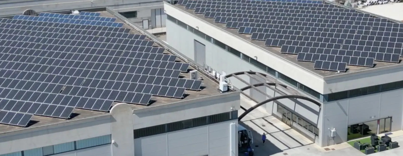 Impianto Fotovoltaico su copertura industriale