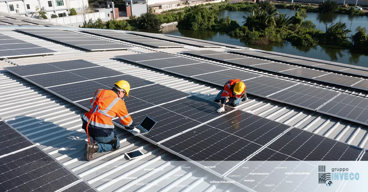 installazione impianto fotovoltaico industriale