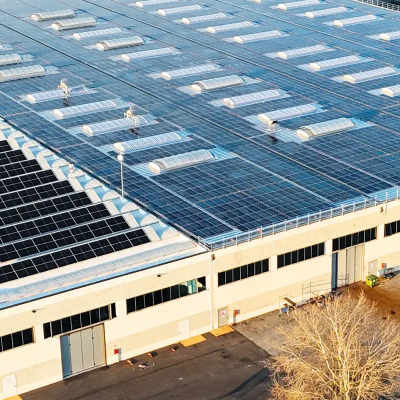 Impianto Fotovoltaico Industriale Impianto Fotovoltaico Industriale