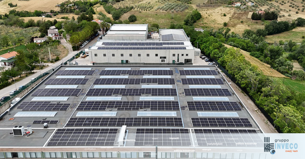 impianto fotovoltaico su copertura