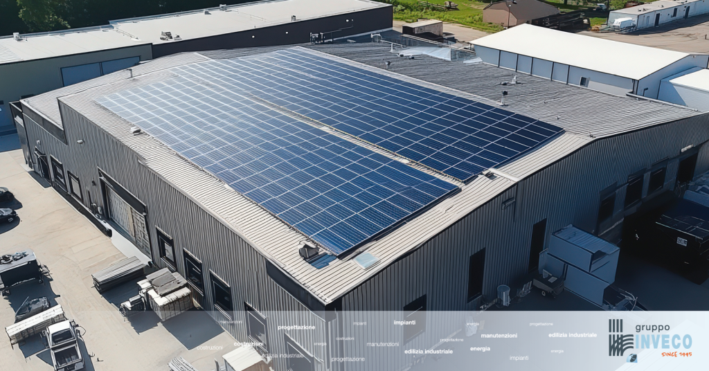 impianto fotovoltaico su copertura