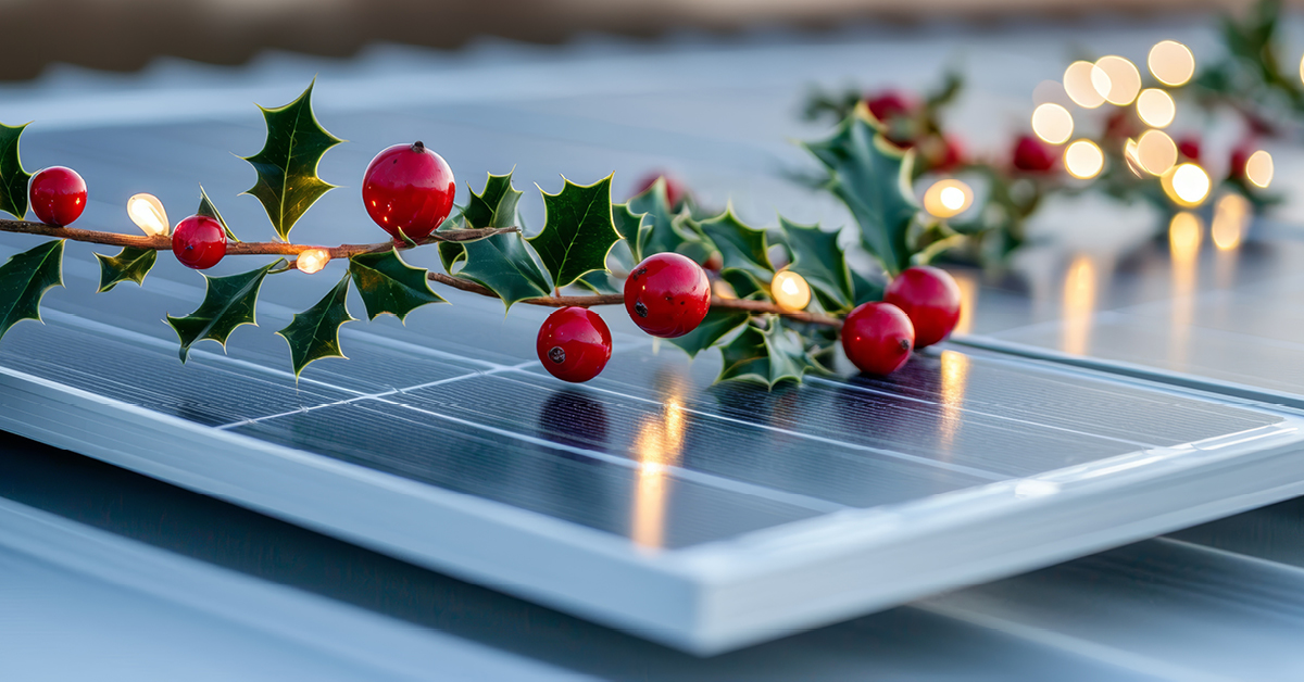 Fotovoltaico industriale e chiusura natalizia
