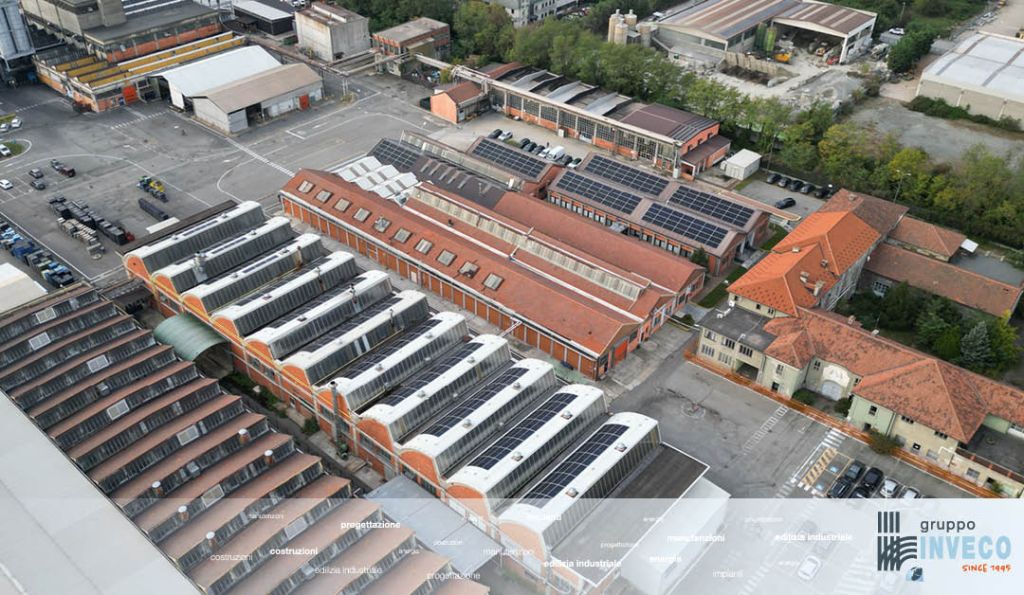 impianto fotovoltaico su copertura industriale