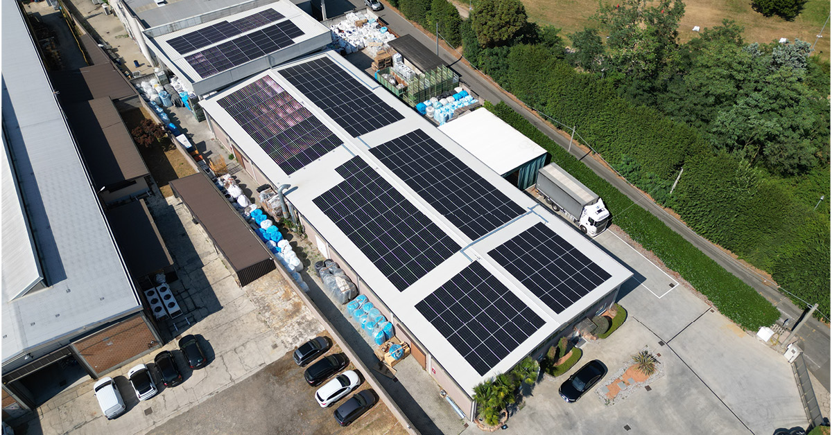 Ivam Plastica fotovoltaico olgiate olona fotovoltaico su copertura industriale