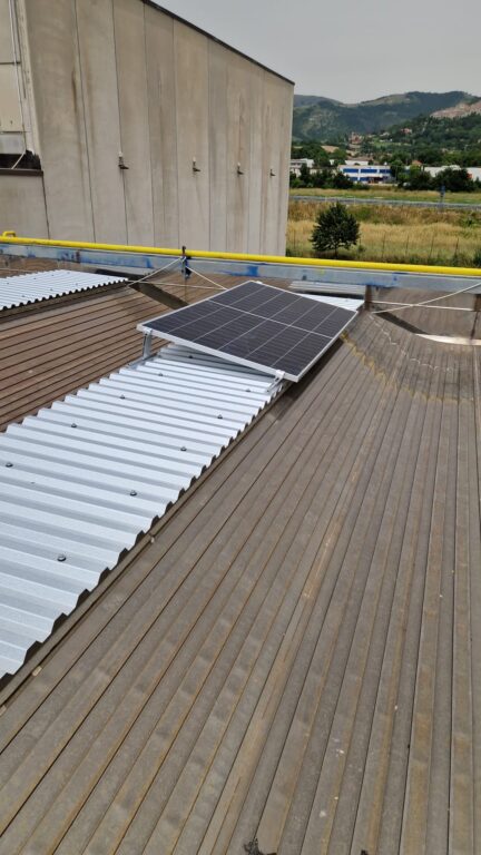 Copertura industriale TR Italy S.p.A.