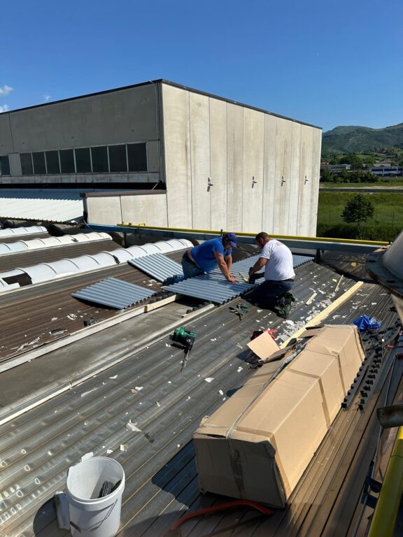 Copertura industriale TR Italy S.p.A.