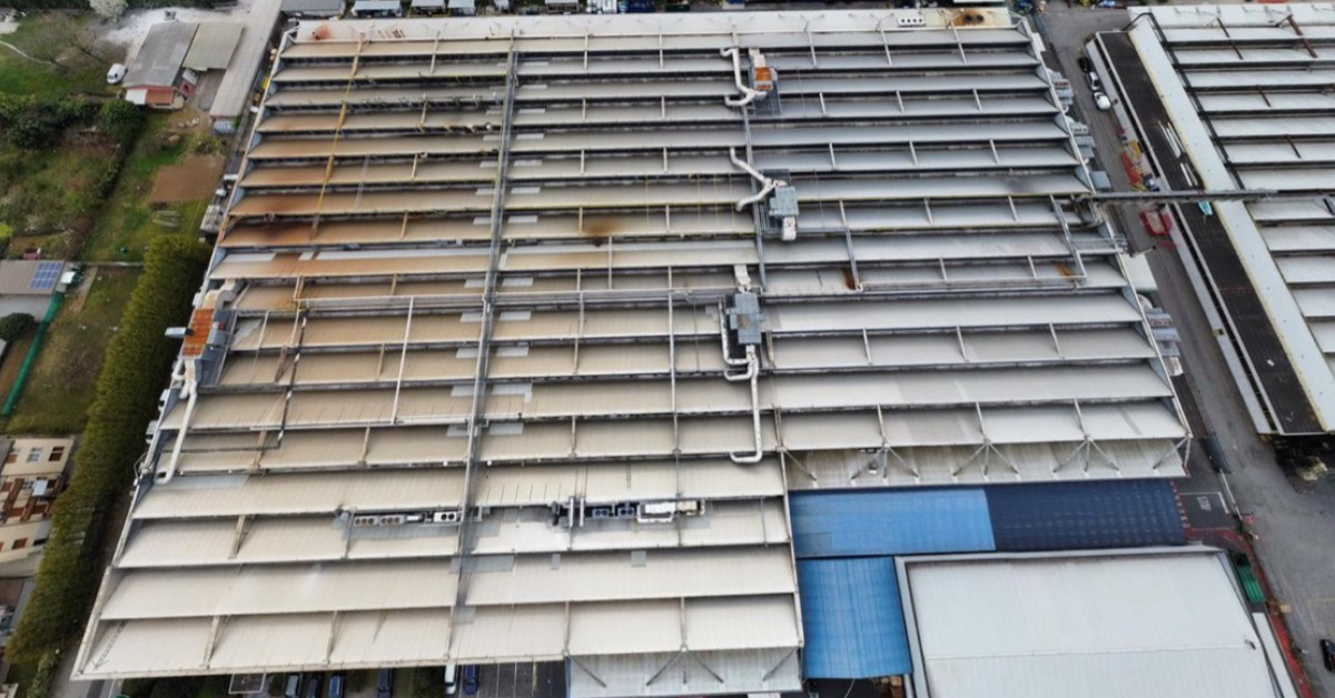 Avanzamento lavori su Impianto fotovoltaico da 236 kW in Lombardia