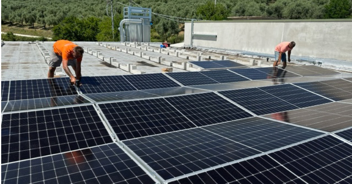 Realizzazione di un nuovo impianto fotovoltaico da 207,35 kWp