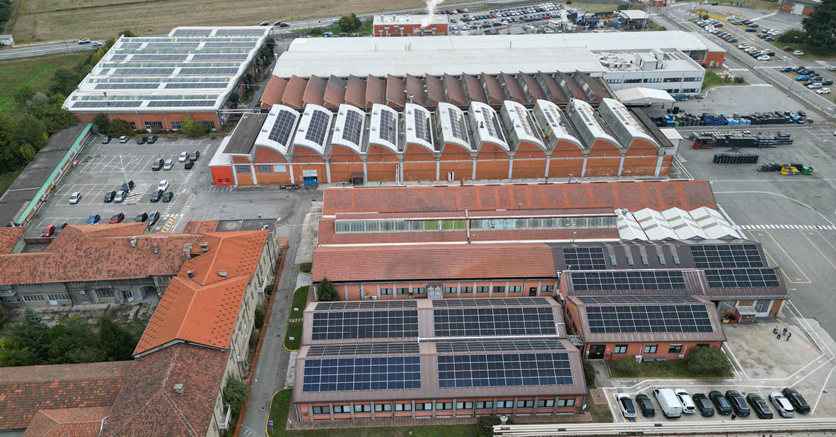 fotovoltaico industriale 2.1 MW Ciriè – SFC Solutions2 fotovoltaico su copertura di complesso industriale