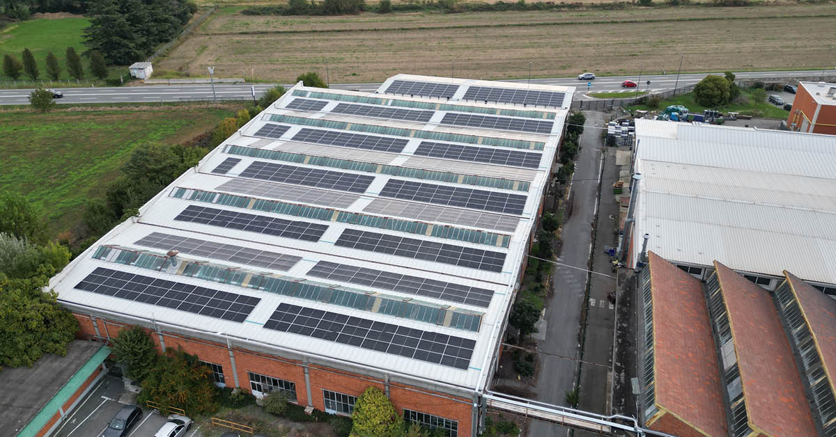 fotovoltaico industriale 2.1 MW Ciriè – SFC Solutions4 fotovoltaico su copertura di complesso industriale