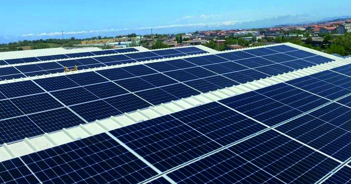 Impianto fotovoltaico da 77,76 kWp su copertura industriale presso ITACAL Srl