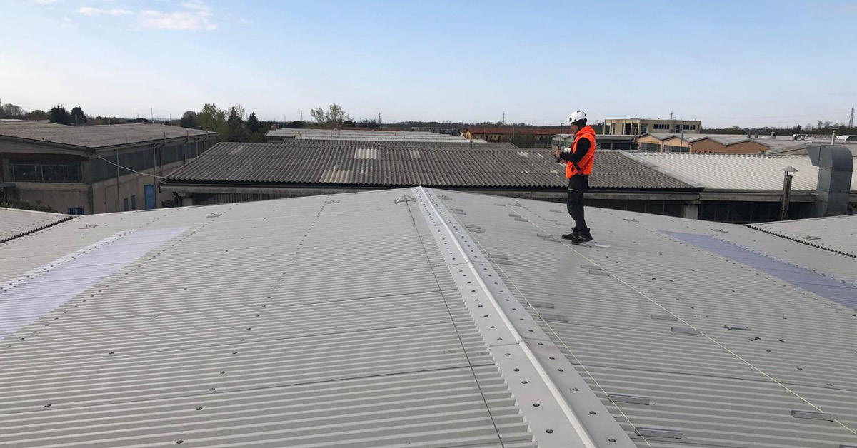 Avvio lavori dell’impianto fotovoltaico su copertura industriale presso Workmec Spa