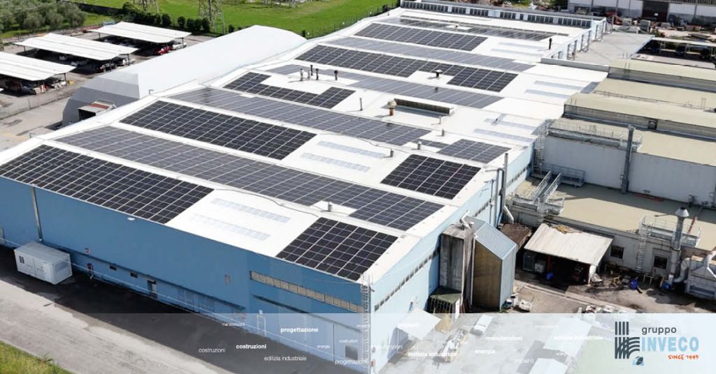 impianto fotovoltaico su coperture