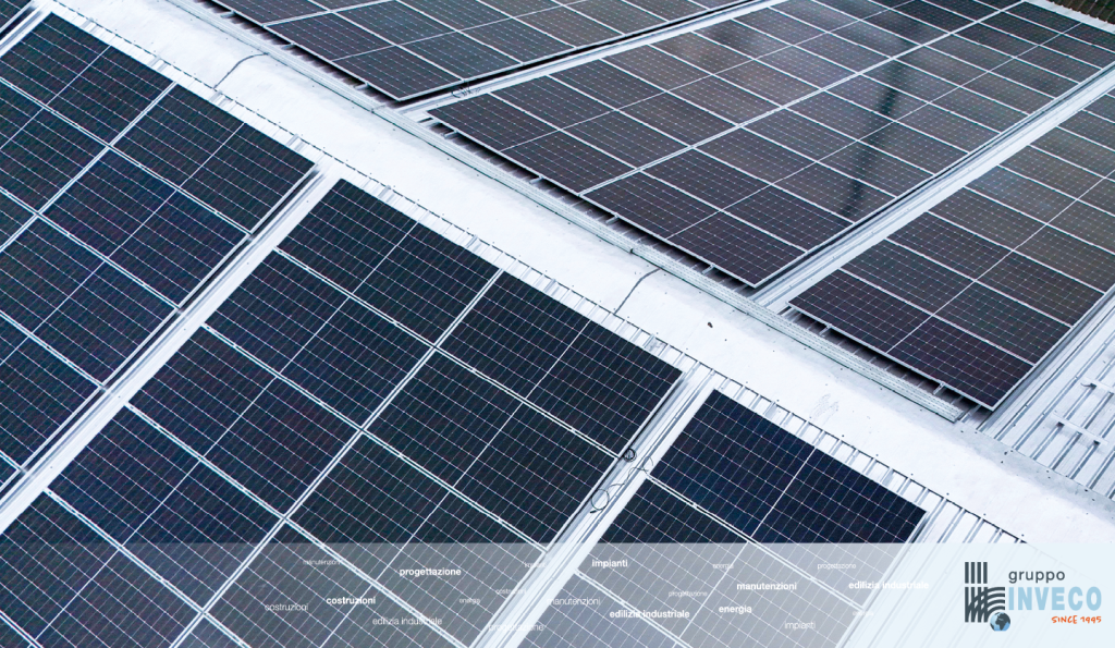 impianto fotovoltaico su copertura industriale