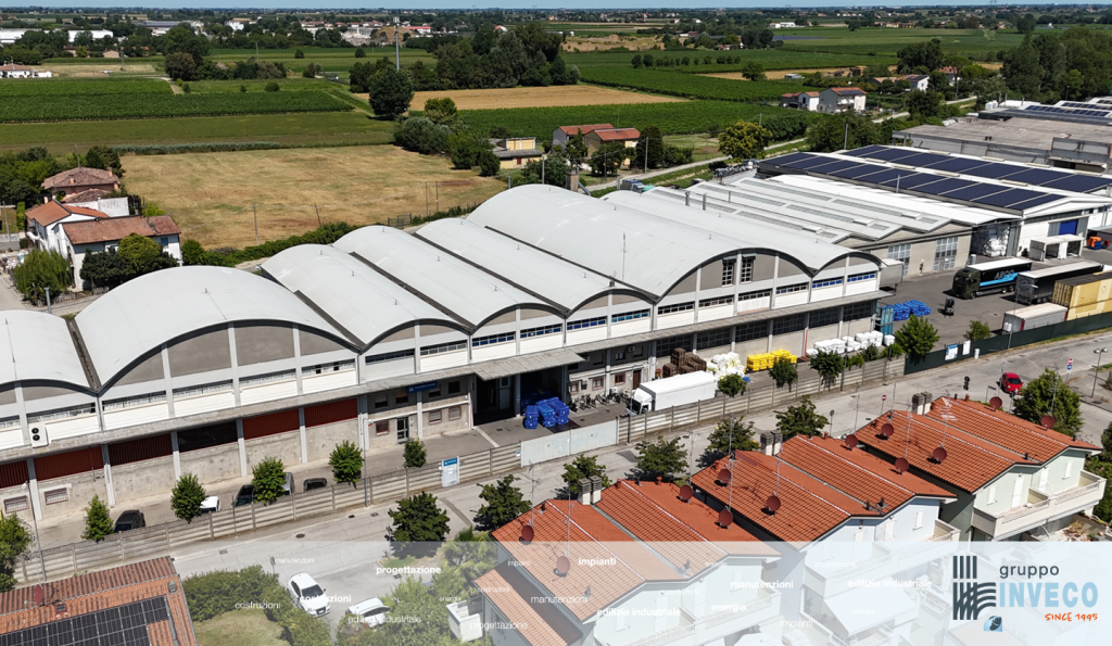 impianto fotovoltaico su copertura industriale