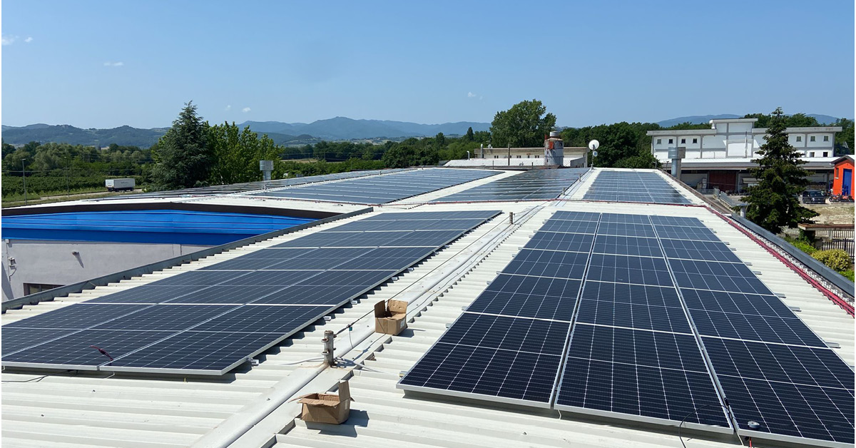 Lavori di installazione di un impianto fotovoltaico da 133,92 kW