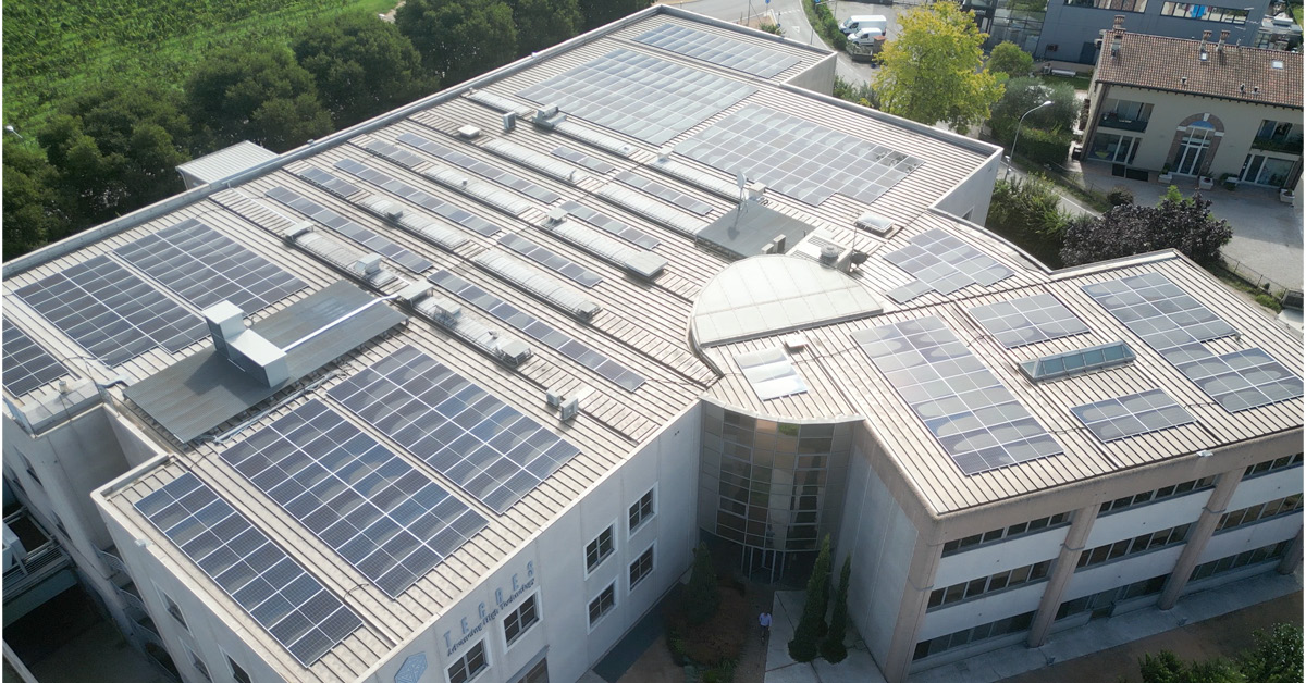 fotovoltaico su copertura industriale